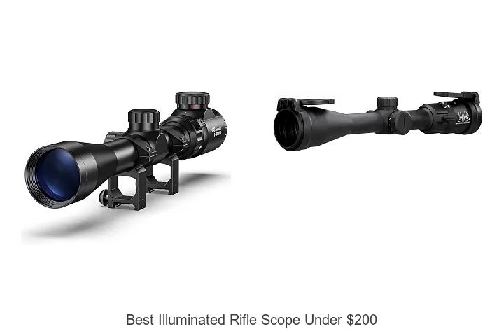 best illuminated rifle scope under $200