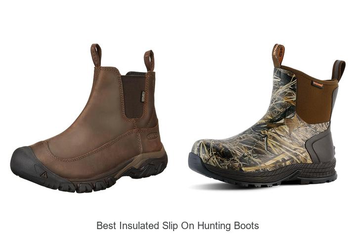 best insulated slip on hunting boots