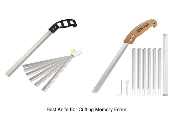 best knife for cutting memory foam