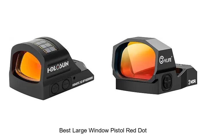 best large window pistol red dot