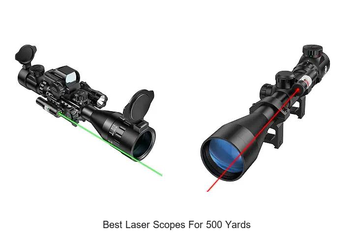 best laser scopes for 500 yards