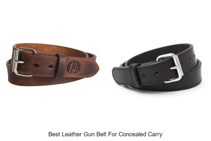 best leather gun belt for concealed carry