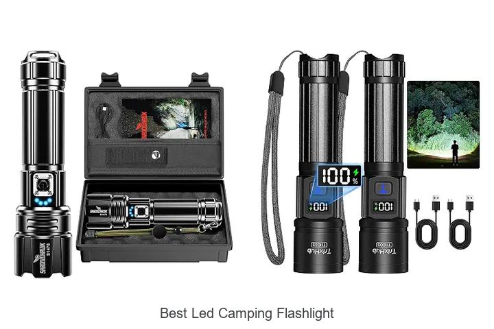 best led camping flashlight