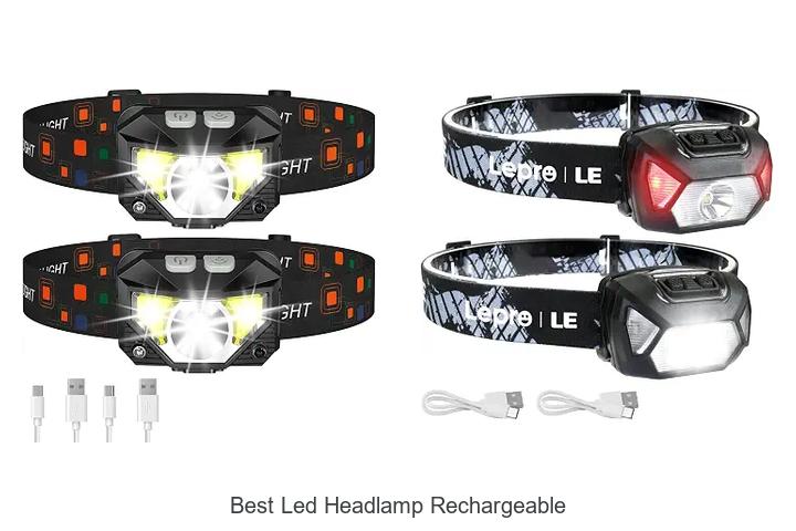 best led headlamp rechargeable