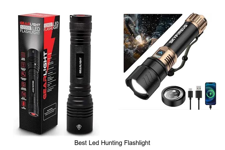 best led hunting flashlight