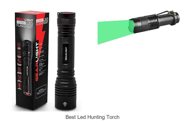 best led hunting torch