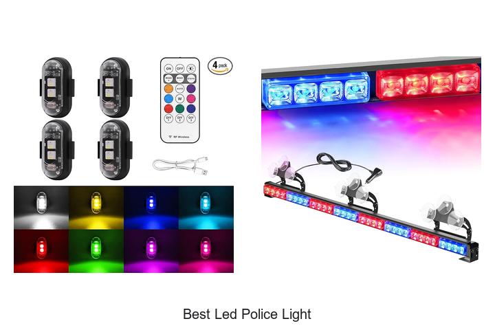 best led police light