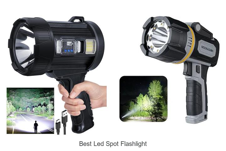 best led spot flashlight
