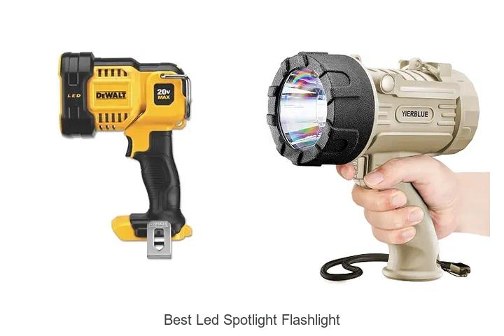 best led spotlight flashlight