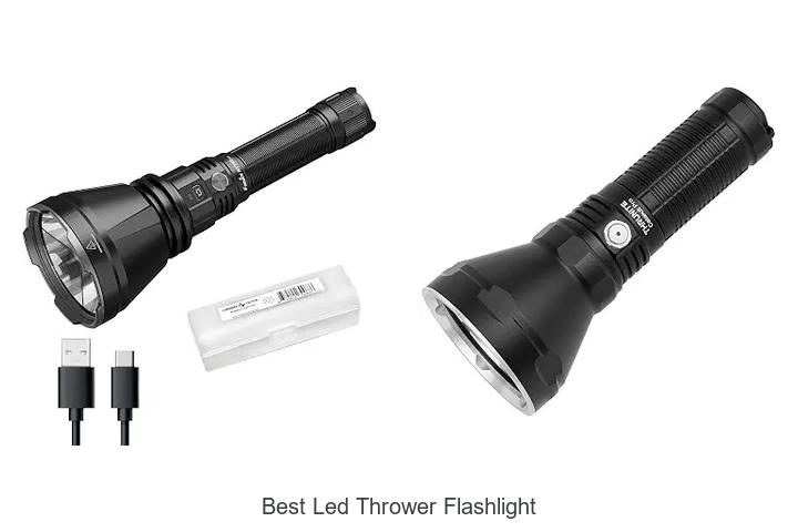 best led thrower flashlight