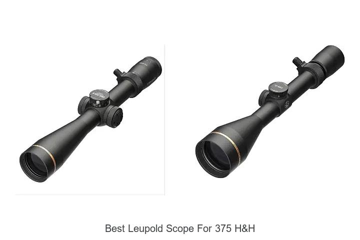 best leupold scope for 375 h&h