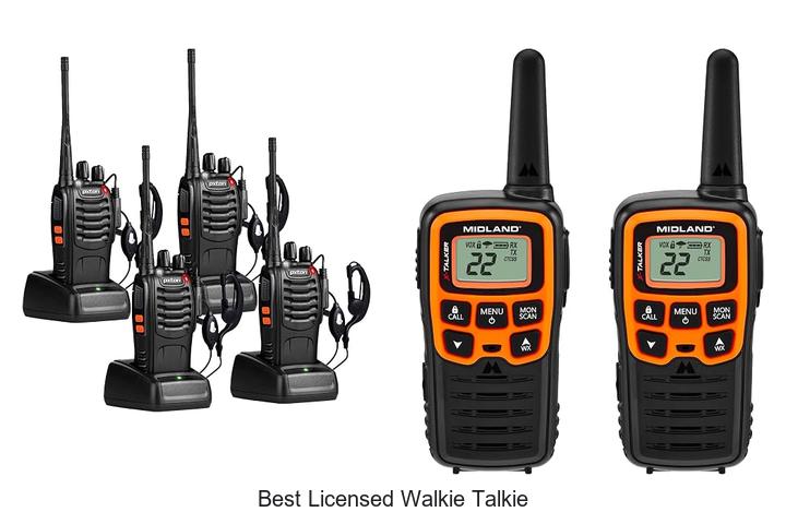 best licensed walkie talkie
