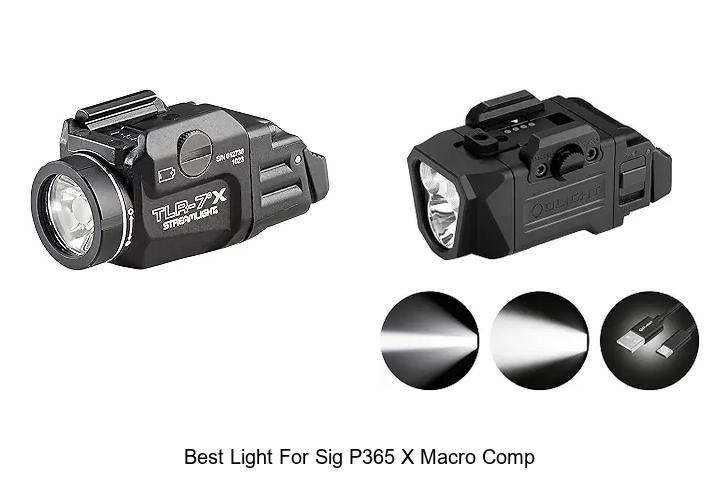 best light for sig p365 x macro comp