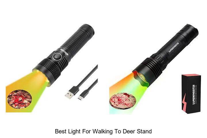 best light for walking to deer stand