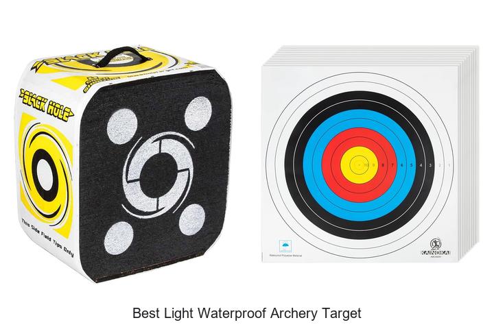 best light waterproof archery target
