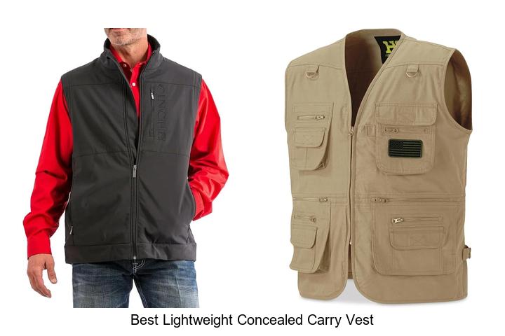 best lightweight concealed carry vest