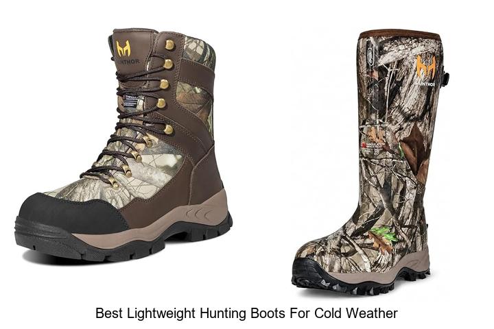 best lightweight hunting boots for cold weather