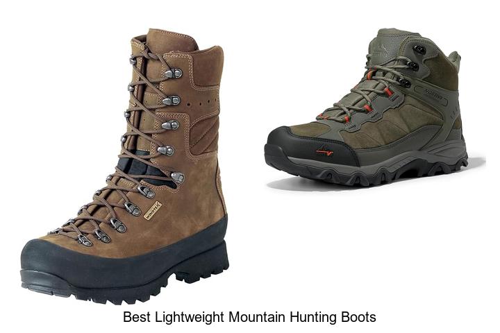 best lightweight mountain hunting boots