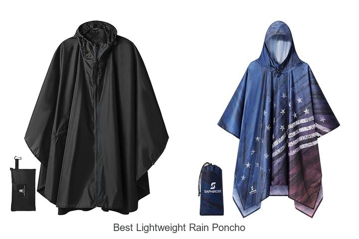 best lightweight rain poncho