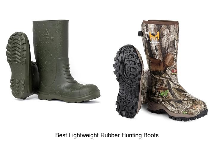 best lightweight rubber hunting boots