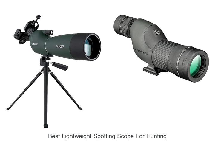 best lightweight spotting scope for hunting