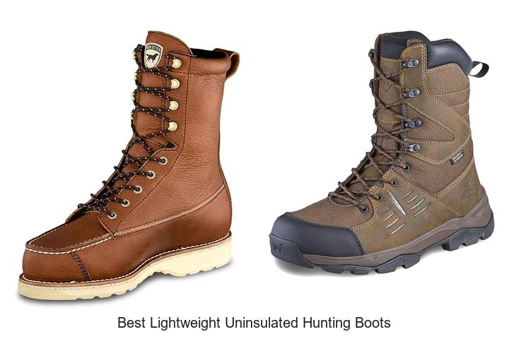 best lightweight uninsulated hunting boots
