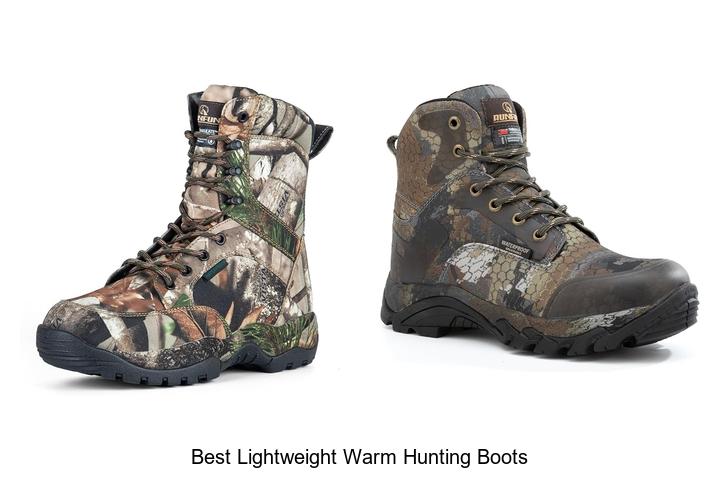 best lightweight warm hunting boots