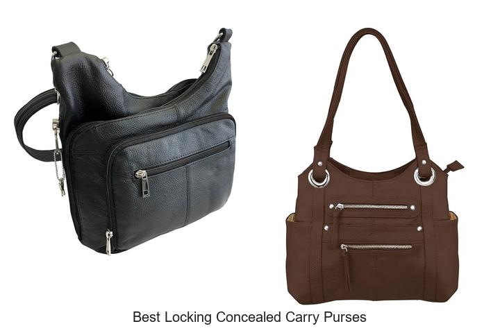 best locking concealed carry purses
