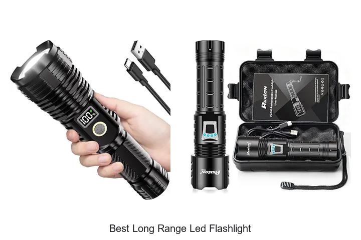 best long range led flashlight