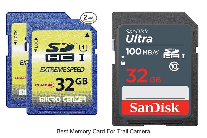 best memory card for trail camera