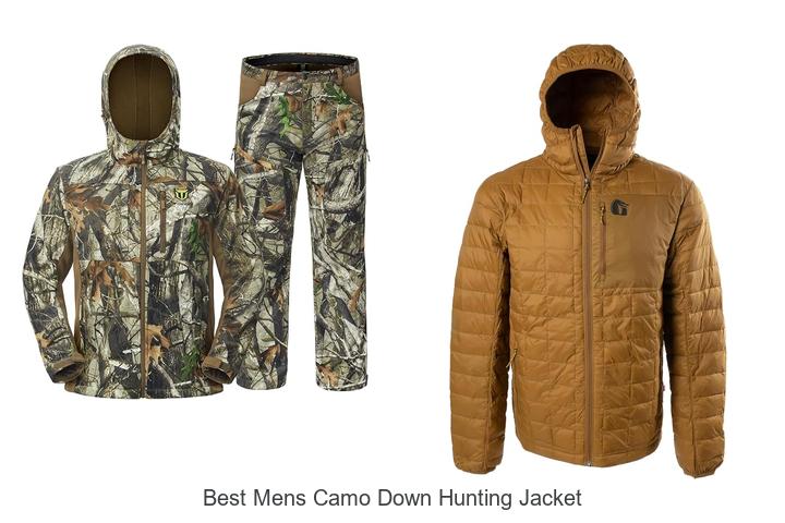 best mens camo down hunting jacket