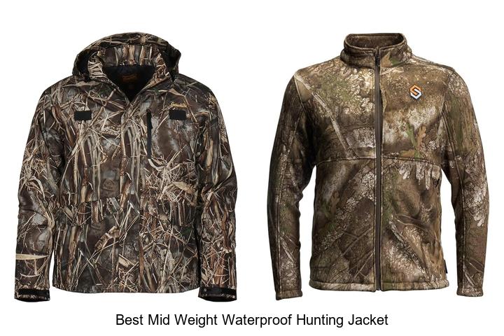 best mid weight waterproof hunting jacket