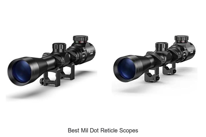 best mil dot reticle scopes