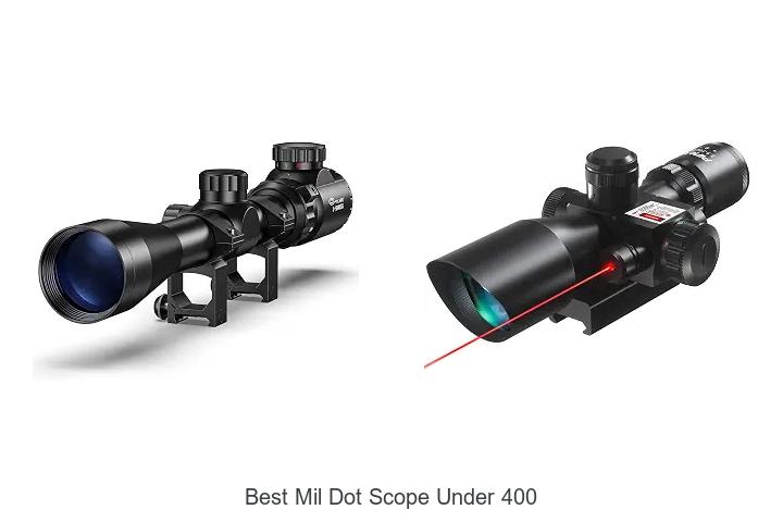 best mil dot scope under 400