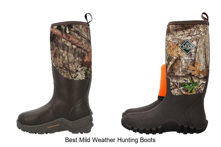 best mild weather hunting boots