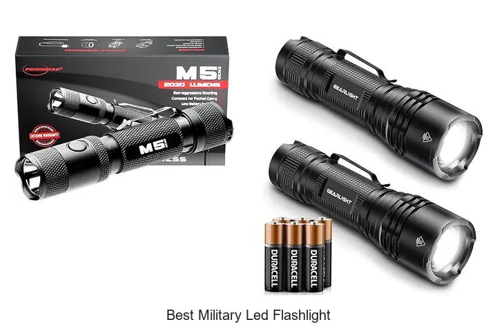 best military led flashlight