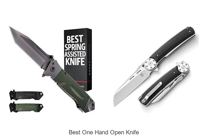 best one hand open knife