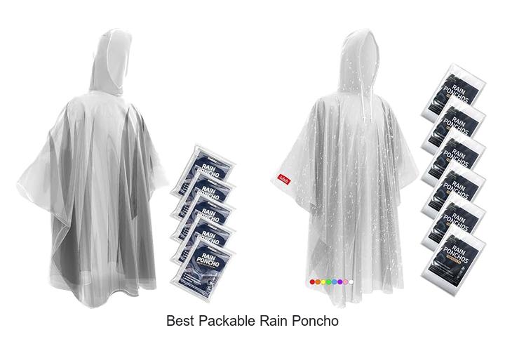 best packable rain poncho