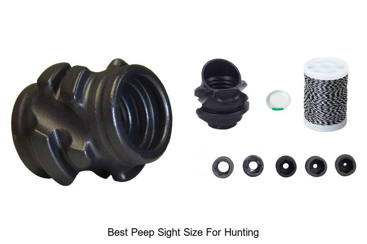 best peep sight size for hunting