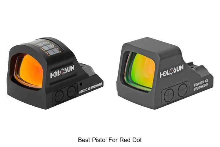 best pistol for red dot