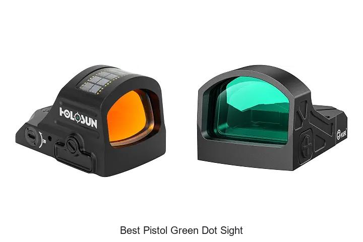best pistol green dot sight