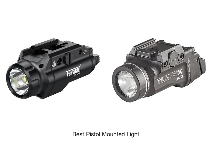 best pistol mounted light