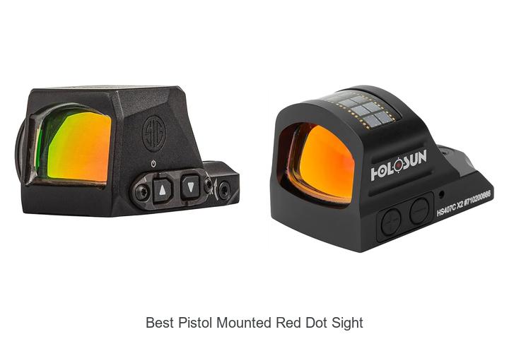 best pistol mounted red dot sight