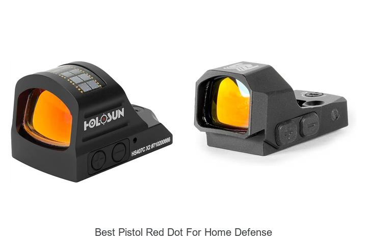 best pistol red dot for home defense