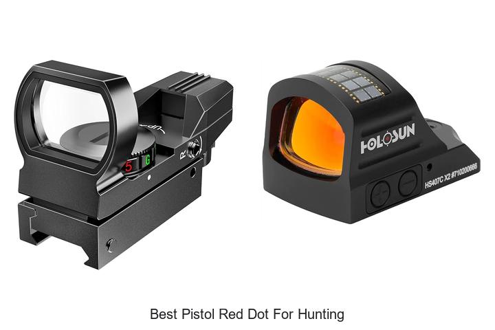 best pistol red dot for hunting