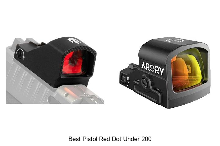 best pistol red dot under 200