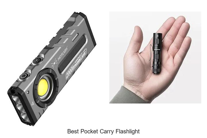 best pocket carry flashlight