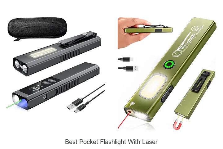 best pocket flashlight with laser