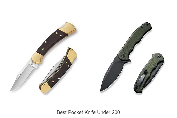 best pocket knife under 200