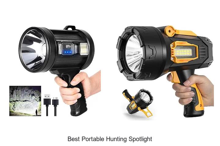 best portable hunting spotlight